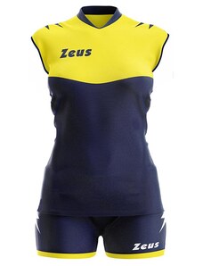Echipament Volei ZEUS Kit Volley Sara Slim Fit Blu/Giallo
