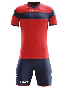 Echipament Fotbal Copii ZEUS Kit Apollo Rosso/Blu