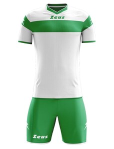 Echipament Fotbal Copii ZEUS Kit Apollo Bianco/Verde