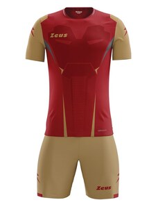 Echipament Fotbal ZEUS Kit Hero Rosso/Gold