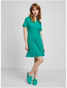 Green basic dress ONLY Lea - Women