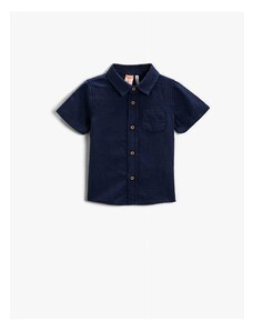 Koton Navy Blue Shirts Ss