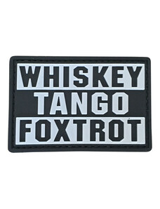 Petic WARAGOD Whiskey Tango PVC, negru gri
