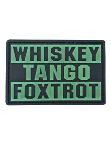 Petic WARAGOD Whiskey Tango PVC glow