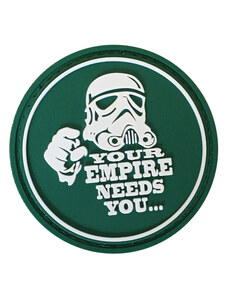 Petic WARAGOD Your empire needs you PVC, verde