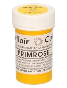 Sugarflair Colours Colorant gel Primrose - Galben 25 g