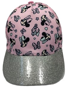 EPlus Șapcă pentru fetiță - Minnie Mouse roz strălucitor