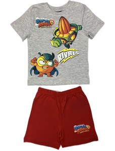 EPlus Pijamale pentru băieți - Super Zings roșu