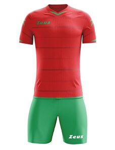 Echipament Sport Copii ZEUS Kit Omega Rosso/Verde