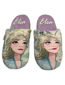 Setino Papuci pentru copii - Frozen Elsa violet