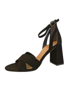 Sandale elegante dama s.Oliver 5-5-28309-38, piele naturala, negre