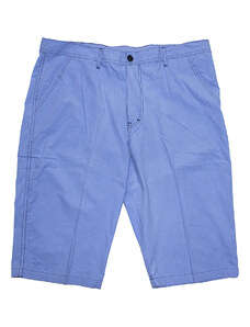 XXL BIG SIZE Pantaloni trei sferturi bleu clasic