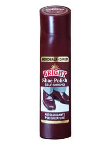 Crema de pantofi lichida Bright, visiniu, 75 ml