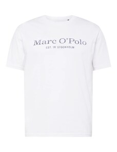 Marc O'Polo Tricou gri amestecat / alb