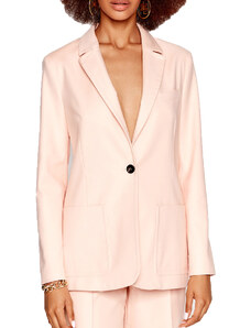 TED BAKER Sacou Kaisa Sb Blazer With Notched Lapel 259919 pl-pink
