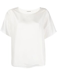P.A.R.O.S.H. short-sleeve silk T-shirt - White