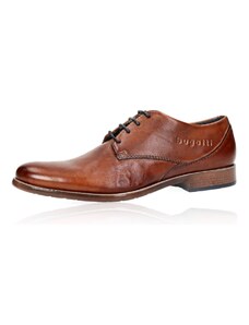 Bugatti bărbați pantofi formali din piele - maro/coniac