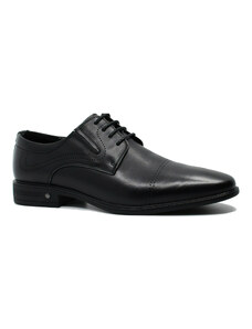 Pantofi negri eleganti Eldemas din piele naturala FNX7065-844