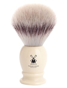 Mühle CLASSIC MÜHLE shaving brush, Silvertip Fibre, handle material high-grade resin ivory