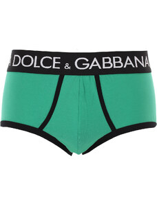 Dolce & Gabbana Chiloți pentru Bărbați La Reducere în Outlet, Verde Luminos, Bumbac, 2024, L S XL XXL