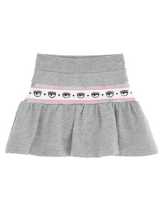 CHIARA FERRAGNI Maxi Logomania Jersey Skirt