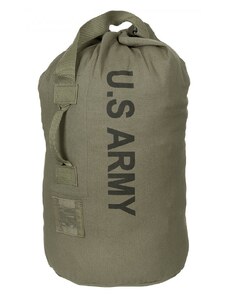 MFH Sac militar US duffle bag, volum 100 litri, 100% bumbac, olive