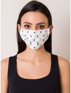 Fashionhunters Mască de protecție albă din bumbac