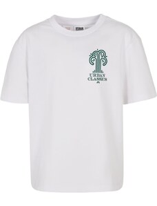 Tricou pentru copii // Urban Classics / Boys Organic Tree Logo Tee white