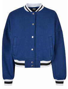 Jachetă pentru femei // Urban Classics / Ladies Oversized College Sweat Jacket
