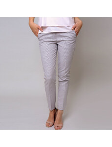 Willsoor Pantaloni de damă pentru costum, cu model cadrilat 10878