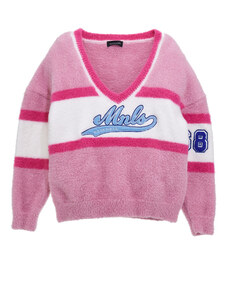 MONNALISA College-style Knitted Sweater