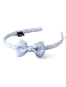 Tie-Me-Up Headband cu fundita Daisy Dream blue
