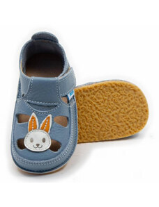 Sandale Baieti, Primii Pasi, Baby Blue Iepuras, Dodo Shoes