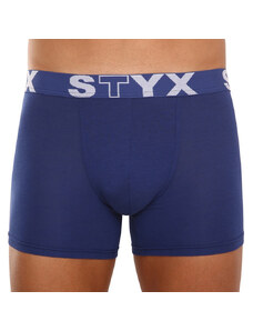 Boxeri bărbați Styx long elastic sport albastru închis (U968) XXL