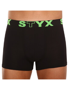 Boxeri bărbați Styx elastic sport negru (G962) XXL