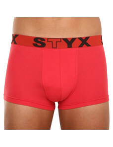 Boxeri bărbați Styx elastic sport roșii (G1064) XL