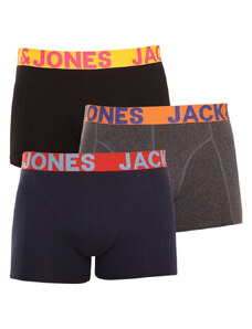 3PACK boxeri bărbați Jack and Jones multicolori (12151349) S