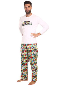 Pijama bărbați Styx emoticon (PDP954) XXL