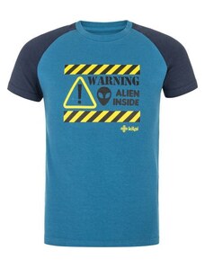 Boy's bumbac t-shirt Salo-JB albastru - Kilpi