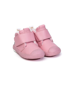 BIBI Shoes Ghete Fete Bibi Prewalker Rosa cu Velcro Imblanite