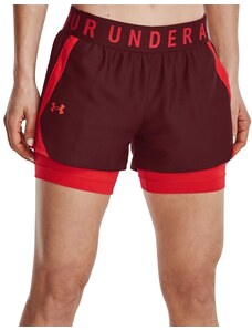 Sorturi Under Armour Play Up 2-in-1 Shorts -RED 1351981-690