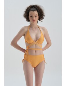Dagi Yellow Lifting Underwire Bikini Top