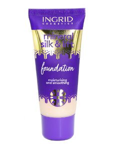Fond de ten Mineral Silk Lift Ingrid Cosmetics, 280 Crem deschis, 30 ml