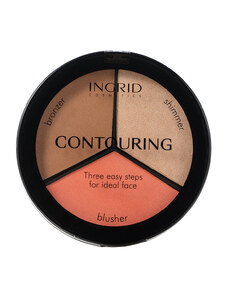 Paleta de contur Ideal Face Ingrid Cosmetics, 18 g
