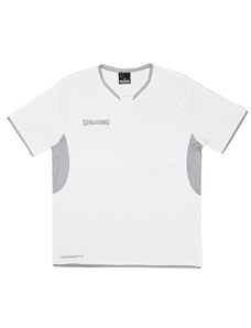 Bluza Spalding Shooting Shirt 40221409-whitesilvergrey