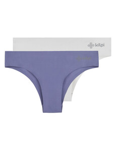 Women's panties 2 pack KILPI NELIA-W Light Grey + Dark Blue