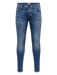 Only & Sons Jeans 'Warp' albastru denim