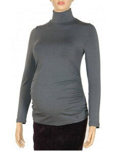 Bluză maternitate cu mânecă lungă Gregx Zola gri