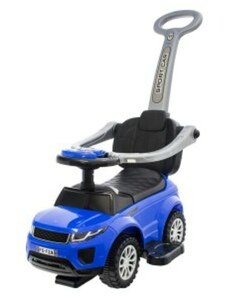 Mașinuță sport de împins Ride-On Euro Baby - albastru
