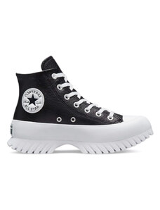 CONVERSE Sneakers Chuck Taylor All Star Lugged 2.0 Leather A03704C 001-black/egret/white